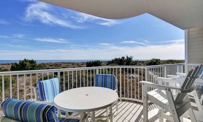 Shell Island Condo | Wrightsville Dunes B-1C - Ocean front first floor condo with a pool