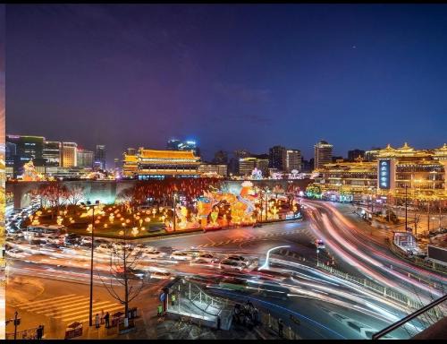 Xi’an City Center Hotel | Xi'an Bell Tower Yongning Gate Orange Crystal Hotel