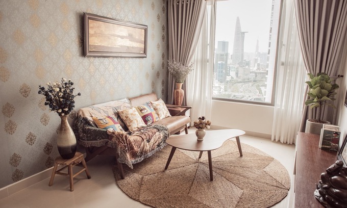 Bach Dang Riverside Apartment | Xi House Rivergate 1805-city center-free gym/pool