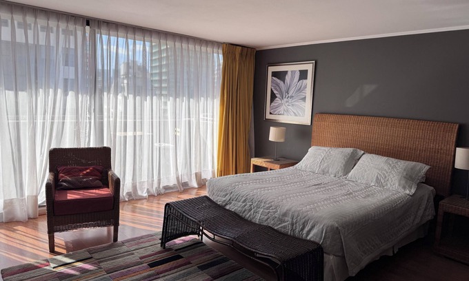 Providencia Apartment | Your ideal space near the MUT | 1BR studio with A/C and city view