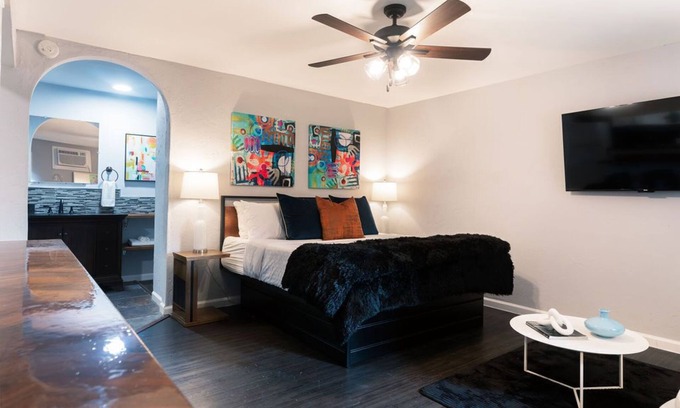 Neartown Apartment | Your Montrose Studios! Sleeps 60/30BR/30BA/25PA ⭐️⭐️⭐️⭐️⭐️