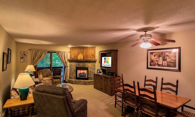 Sugar Mountain Condo | Your Nest in the Woods Condo - 100 Yards to Slopes