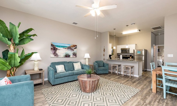 Corpus Christi House | Your Perfect Pet-Friendly Getaway: Heated Pools and Steps to the Beach