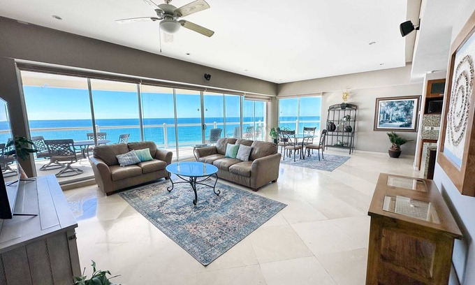 Puerto Penasco Condo | Your Vista into Tranquility Your 10th Floor Escape #1001