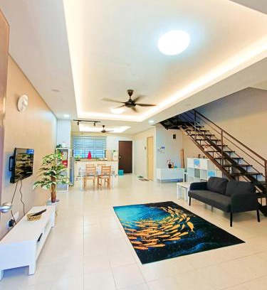 Pasir Gudang Apartment | Zen Clan Homestay Scientex with wifi, aircond, water heater