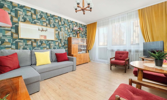 Lodz Apartment | Zeromskiego 90A Vintage Apartament Balcony