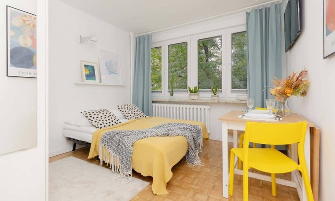Saska Kepa Apartment | Zwycięzców 4B | Colorful Studio | Near PGE