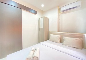 Chaste 2Br Apartment at Grand Asia Afrika Residence