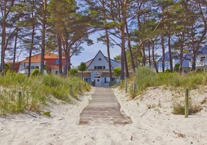 The holiday apartment 06 - the sound of the sea in the residence Clara Sophia in Binz