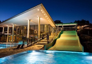 Panoramic house type 100 WD 07 - Panoramic house (100) in the holiday village at the Therme Obernsees