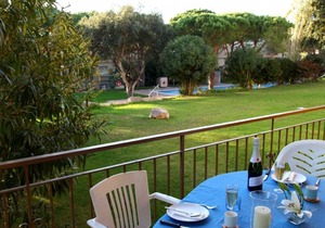 Quadruple apartment with terrace