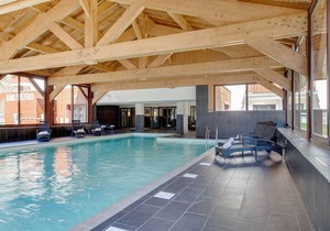 Modern apartment in the authentic Savoyard mountain village