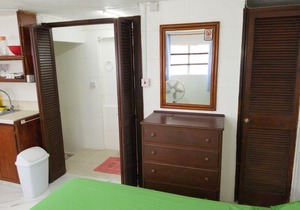 Studio apartment on Freight's bay Beach.