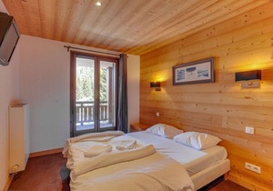 Modern apartment in the authentic Savoyard mountain village