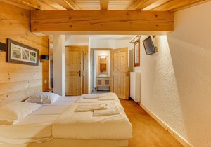 Modern apartment in the authentic Savoyard mountain village