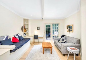 Large 1-bed ground floor apartment in Kirribilli