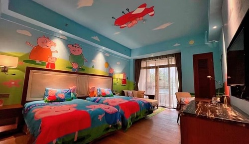 Family Twin Room, Balcony, Courtyard View