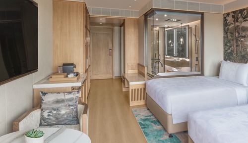 Luxury Room, 2 Twin Beds, Non Smoking, Courtyard View (Balcony)