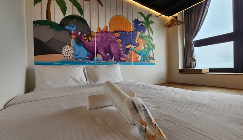 Dinosaur Themed Loft Apartment