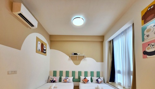 Bare Bear Themed Loft Apartment
