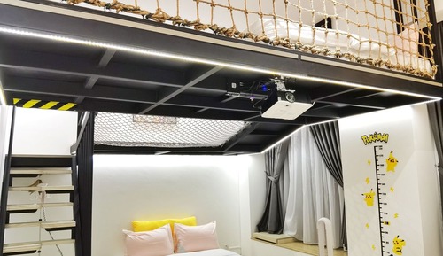 Pokemon Themed Loft Apartment