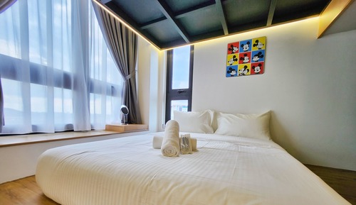 Mickey Themed Loft Apartment