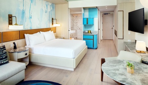 Room, 1 King Bed (Mobility, Transfer Shower)
