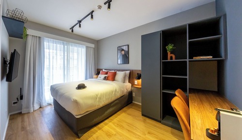 Studio Casal de 32 m com Varanda