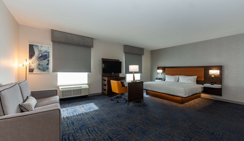 Suite, 1 King Bed, Accessible, Refrigerator & Microwave (Refrigerator & Microwave)