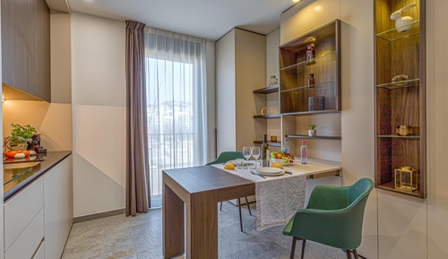 Family Studio (ICON H Lugano 503 Suite Micro-Living)