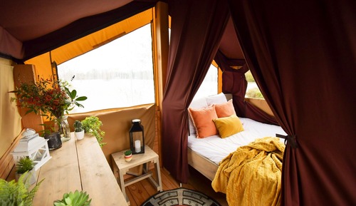 Hut on stilts