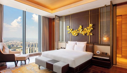 Presidential Suite, 1 King Bed, Accessible, Club Lounge Access (High Floor)