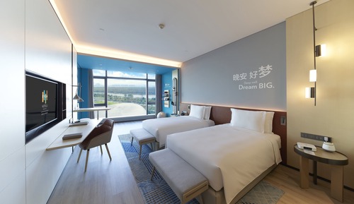 2 Twin Beds Premium