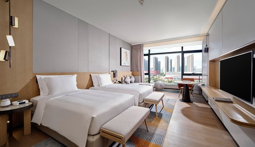 2 Twin Beds Premium Football Stadium Vw