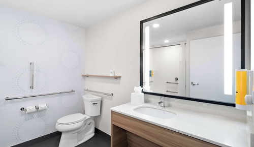 Room, 1 King Bed, Accessible (Hearing, Roll-In Shower)