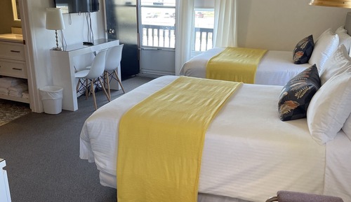 Executive Room, 2 Double Beds, Balcony, Beach View (202)