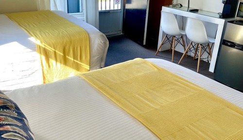 Executive Room, 2 Double Beds, Balcony, Beach View (201)