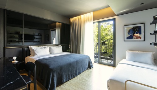 Deluxe Triple Room, Balcony