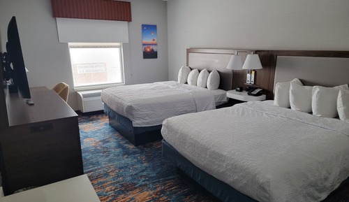 Room, 2 Queen Beds, Refrigerator & Microwave