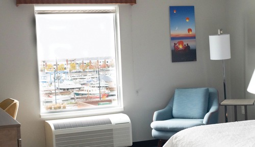 Room, 1 King Bed, Refrigerator & Microwave, View
