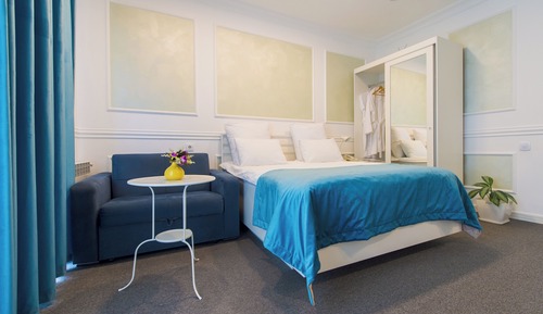 Deluxe Double Room, Balcony, Partial Sea View