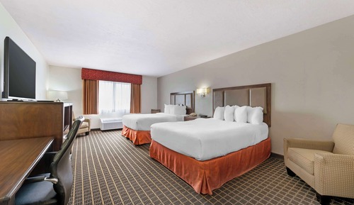 Standard Room, 2 Queen Beds, Accessible, Refrigerator & Microwave