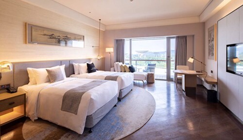 Room, 2 Twin Beds, Balcony, Garden View