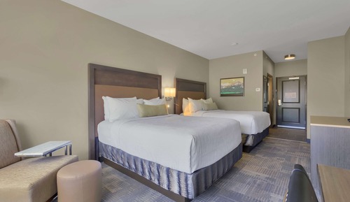Standard Room, 2 Queen Beds, Non Smoking, Microwave