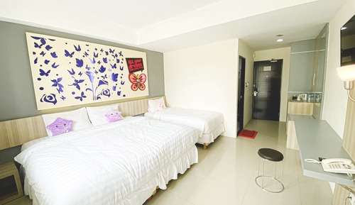 Deluxe Double or Twin Room, Balcony, Garden View