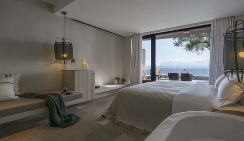 Senior Double Room, Balcony, Sea View