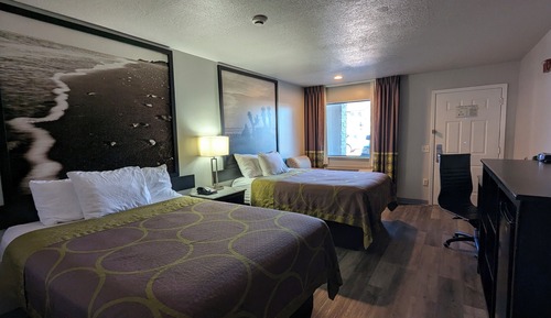 Standard Double Room, 2 Queen Beds, Smoking