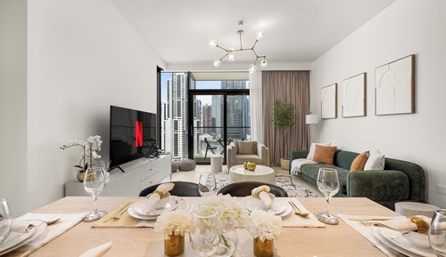 Luxury Apartment, 2 Bedrooms, Balcony, Pool View