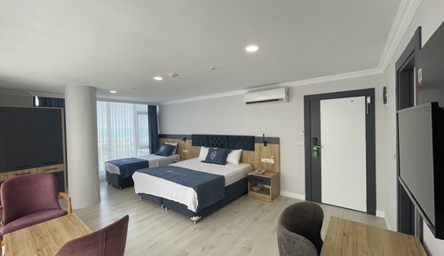 Deluxe Triple Room, Sea View
