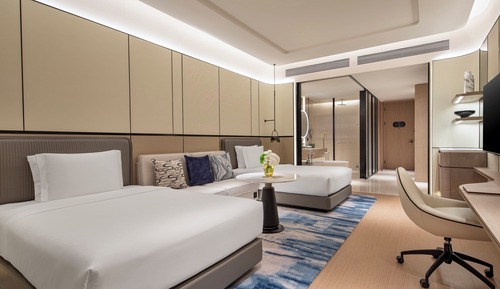 Standard Room, 2 Double Beds, Accessible, Club Lounge Access